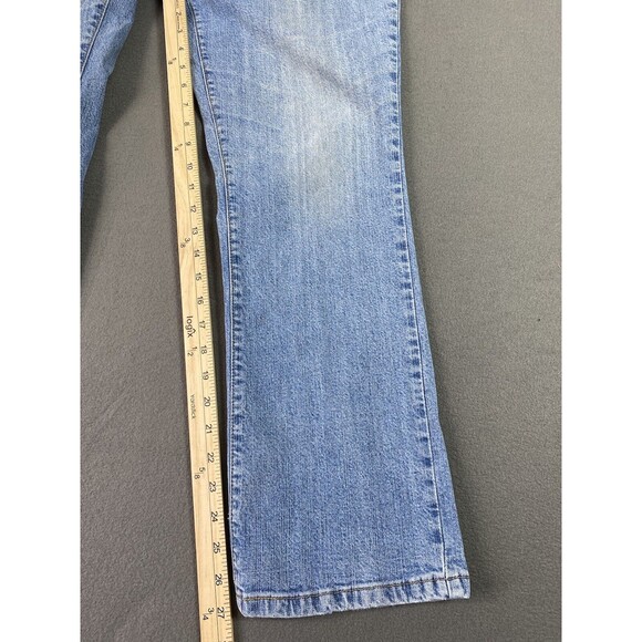 Levis 550 Jeans Womens 28x27 Blue Relaxed Bootcut Stonewash Y2K Tag 10M* - Picture 6 of 14